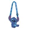 Geanta din silicon cu Stitch, 14 x 4 x 18 cm, albastra