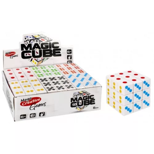 Cub Rubik MegaCreative Magic cube, model zar, 6+ ani