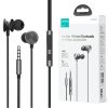 Casti audio cu microfon Joyroom JR-EW03, conector jack 3.5 mm, cablu 1.2 m, gri inchis
