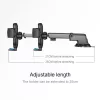 Suport auto Joyroom JR-OK3, cleme laterale, MultiAngle, brat ajustabil, prindere pe bord/parbriz, negru