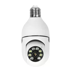   Camera IP Jortan JT-8177, Wi-Fi, Full HD, 360°/90°, alimentare soclu bec (E27)