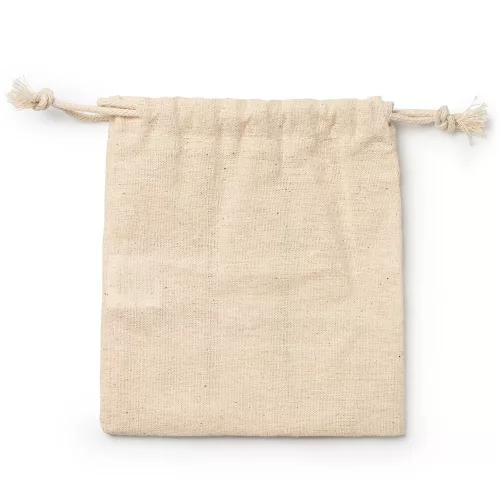 Set joc X si 0, 10 piese din lemn, in saculet de bumbac