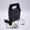 Lampa solara portabila JY-9788, lanterna, power bank 2800 MAH, bec cu cablu inclus