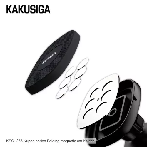 Suport auto magnetic KSC-255, montaj cockpit bord, multiangle, brat flexibil, negru