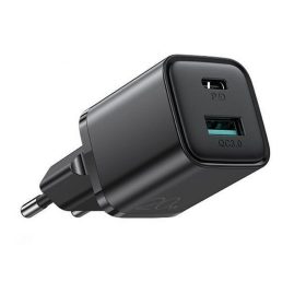   Incarcator casa Joyroom L-QP207, 20W, 1 x USB-C, 1 x USB-A, PD, QC 3.0, negru