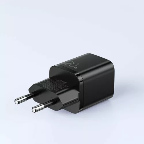 Incarcator casa Joyroom L-QP207, 20W, 1 x USB-C, 1 x USB-A, PD, QC 3.0, negru