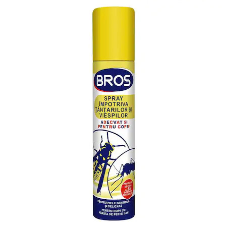 Spray copii Bros anti tantari si viespi, 90 ml
