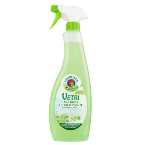 Ecodetergent hipoalergic pentru geamuri Chanteclair Vert, 625 ml