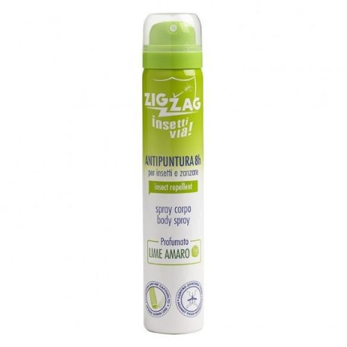 Spray insecticid ZIG ZAG impotriva tantarilor si capuselor, lime, 100 ml