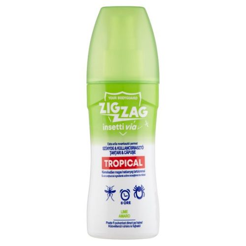 Lotiune impotriva tantarilor si capuselor ZIG ZAG, lime, 100 ml