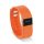 Bratara fitness VeryFit, ecran LED, Bluetooth, monitorizare somn, pasi, calorii, anti-pierdere, curea portocalie