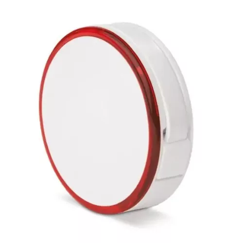 Hub USB 2.0, 4 porturi, 7.5 cm, alb/rosu