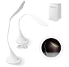 Lampa LED LuxoLight, gat flexibil, alimentare baterii sau cablu MicroUSB, alba
