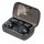 Casti TWS (true wireless) Kruger & Matz M10, Bluetooth 5.3, touch control, negre