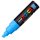 Marker UNI Posca PC-8K, varf tesit, 8.0mm, albastru deschis