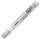 Marker cu vopsea UNI PX-20, varf rotund, 2.2-2.8mm , argintiu lucios
