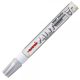Marker cu vopsea UNI PX-20, varf rotund, 2.2-2.8mm , argintiu lucios