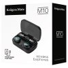 Casti TWS (true wireless) Kruger & Matz M10, Bluetooth 5.3, touch control, negre