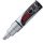 Marker cu creta UNI Chalk PWE-8K, varf tesit, 8.0mm, argintiu