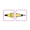 Marker permanent Grand CD-051 160-1878, varf rotund, 0.8mm / 3.8mm, 2 capete, negru