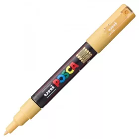 Marker UNI Posca PC-1M, varf rotund, 0.7mm portocaliu caisa