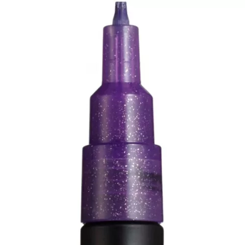Marker UNI Posca mov PC-3M, varf rotund, 0.9-1.3mm