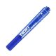 Marker permanent Noki 1800PB, varf rotund, albastru