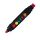 Marker permanent Fiorello Poster GR-1712, varf tesit / varf patrat, 10.0mm / 17.0mm, 2 capete, roz