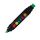 Marker permanent Fiorello Poster GR-1712, varf tesit / varf patrat, 10.0mm / 17.0mm, 2 capete, verde