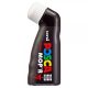Marker UNI Posca Mop'r PCM22, varf rotund buretat, 3.0-19.0mm , alb