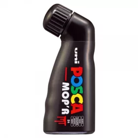   Marker UNI Posca Mop'r PCM22, varf rotund buretat, 3.0-19.0mm , negru