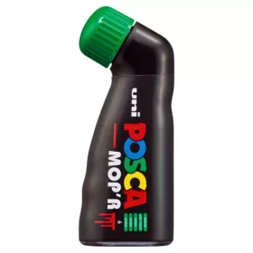   Marker UNI Posca Mop'r PCM22, varf rotund buretat, 3.0-19.0mm , verde
