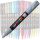 Marker UNI Posca PC-1M, varf rotund, 0.7mm gri