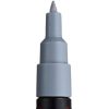 Marker UNI Posca PC-1M, varf rotund, 0.7mm gri