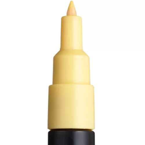 Marker UNI Posca PC-1M, varf rotund, 0.7mm galben pai