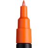 Marker UNI Posca PC-1M, varf rotund, 0.7mm portocaliu inchis