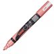 Marker cu creta UNI Chalk PWE-5M, varf rotund, 1.8-2.5mm, rosu metalizat