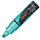 Marker cu creta UNI Chalk PWE-8K, varf tesit, 8.0mm, verde metalizat