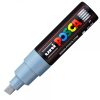 Marker UNI Posca PC-8K, varf tesit, 8.0mm, gri