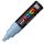 Marker UNI Posca PC-8K, varf tesit, 8.0mm, gri
