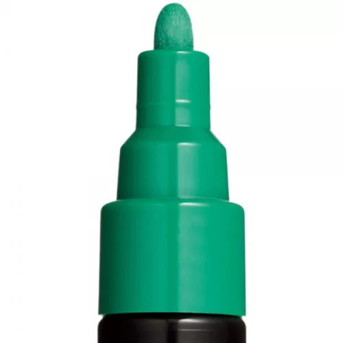 Marker UNI Posca PC-5M, varf rotund, 1.8-2.5mm verde