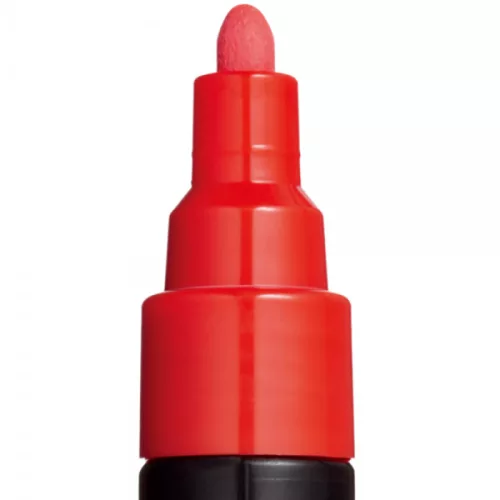 Marker UNI Posca PC-5M, varf rotund, 1.8-2.5mm rosu