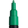 Marker UNI Posca verde PC-3M, varf rotund, 0.9-1.3 mm