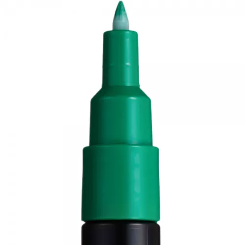 Marker UNI Posca PC-1M, varf rotund, 0.7mm verde