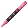 Marker UNI Posca PC-1M, varf rotund, 0.7mm roz