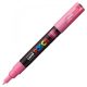 Marker UNI Posca PC-1M, varf rotund, 0.7mm roz