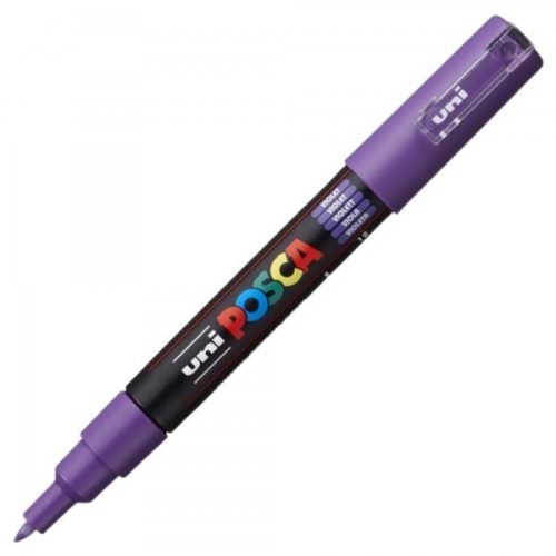 Marker UNI Posca PC-1M, varf rotund, 0.7mm violet