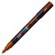 Marker UNI Posca PC-1M, varf rotund, 0.7mm maro