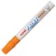 Marker cu vopsea UNI PX-20, varf rotund, 2.2-2.8mm , portocaliu