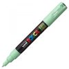 Marker UNI Posca PC-1M, varf rotund, 0.7mm verde deschis